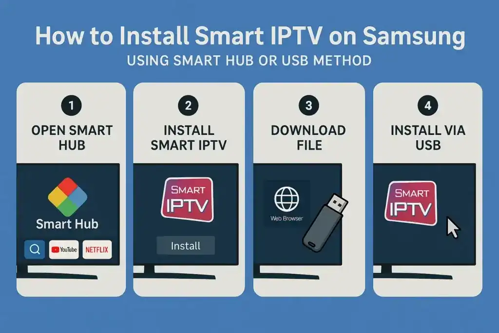 IPTV Setup Guide for Samsung TVs (Updated 2025) image